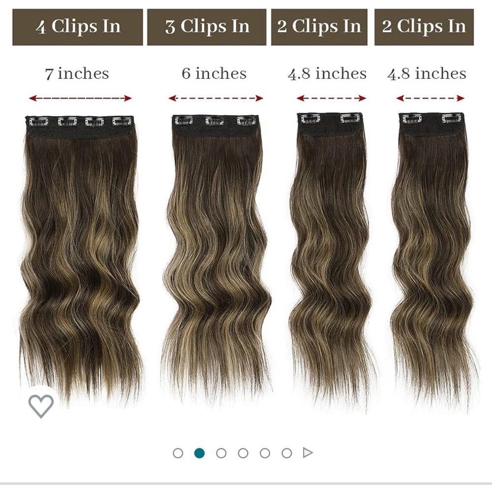 20 inch semi natural hair